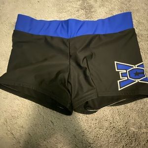 East celebrity elite spandex shorts